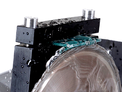 研究 実験用 ドイツ製 スキャンディア社 金属試料作成用湿式切断機